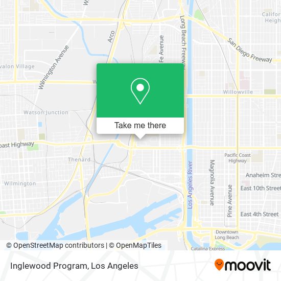 Mapa de Inglewood Program