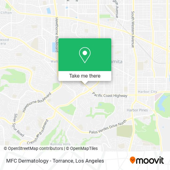 MFC Dermatology - Torrance map