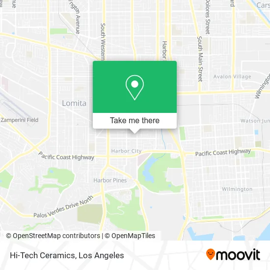 Hi-Tech Ceramics map