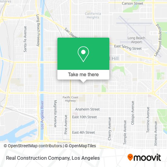 Real Construction Company map