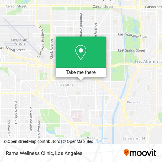Rams Wellness Clinic map