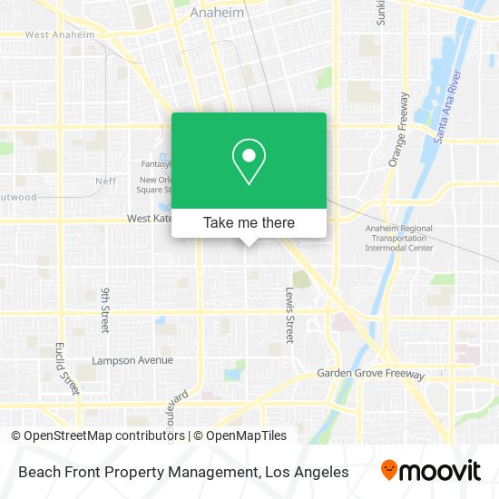 Mapa de Beach Front Property Management