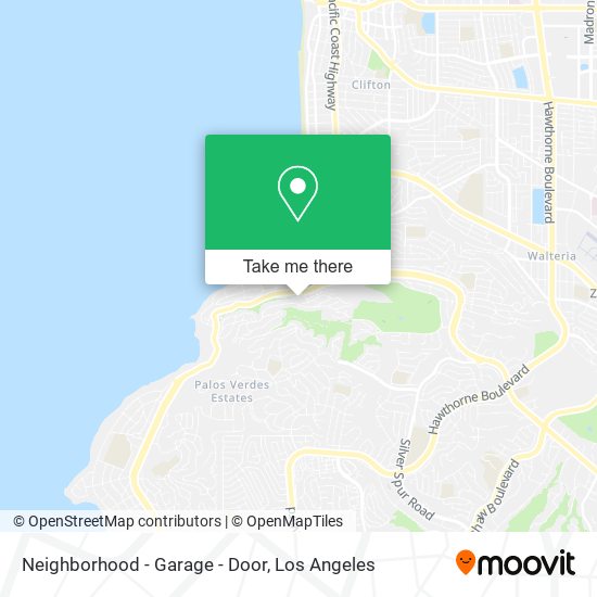 Mapa de Neighborhood - Garage - Door