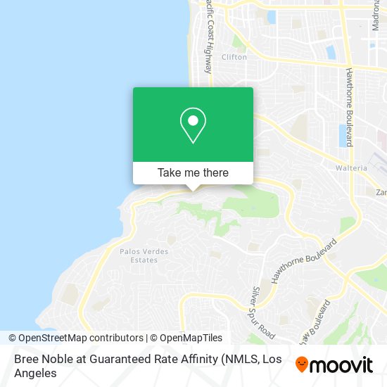 Bree Noble at Guaranteed Rate Affinity map
