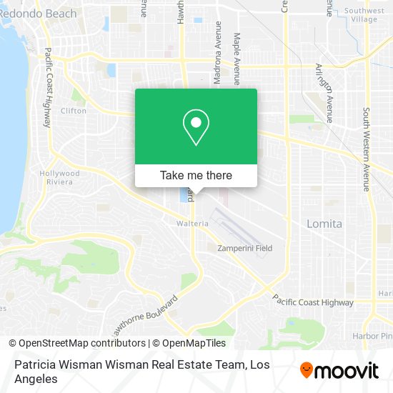 Patricia Wisman Wisman Real Estate Team map