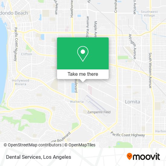 Mapa de Dental Services