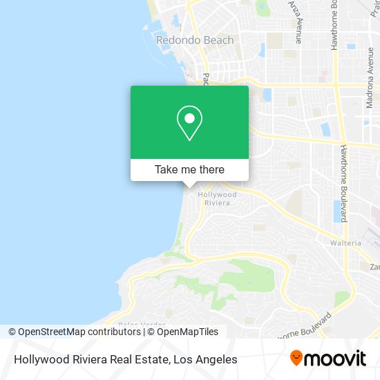 Mapa de Hollywood Riviera Real Estate