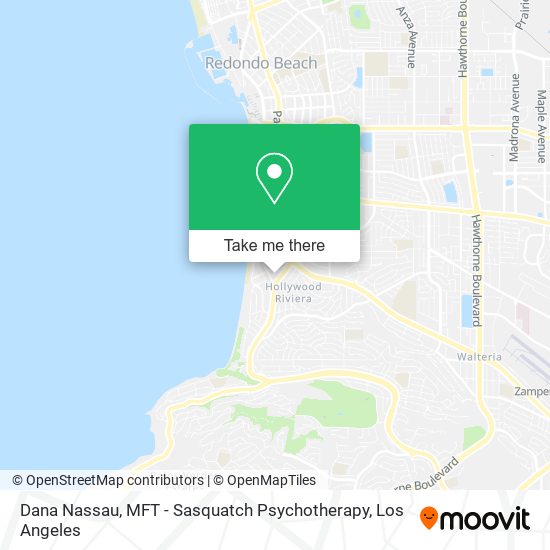 Mapa de Dana Nassau, MFT - Sasquatch Psychotherapy