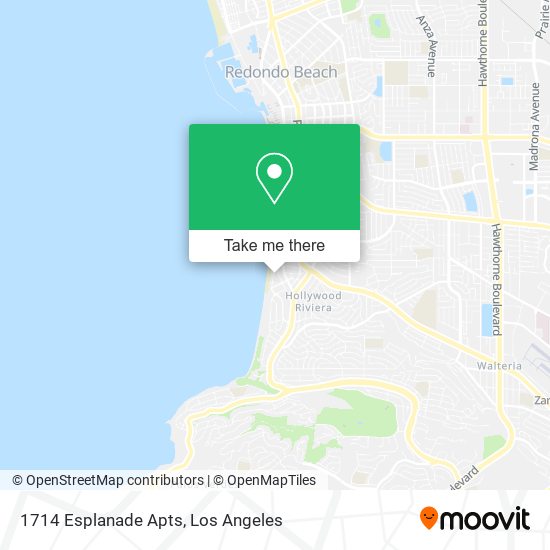 Mapa de 1714 Esplanade Apts