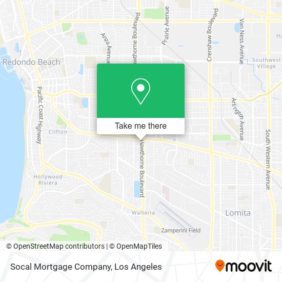 Mapa de Socal Mortgage Company