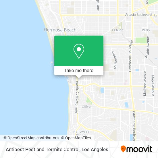 Antipest Pest and Termite Control map