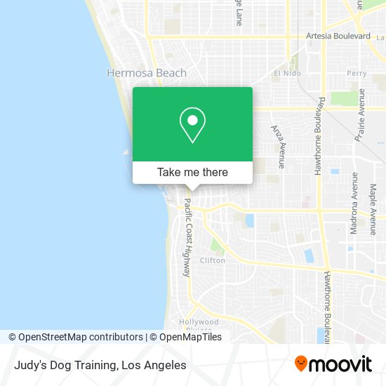 Mapa de Judy's Dog Training