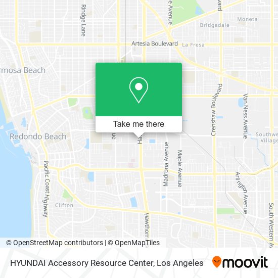 HYUNDAI Accessory Resource Center map