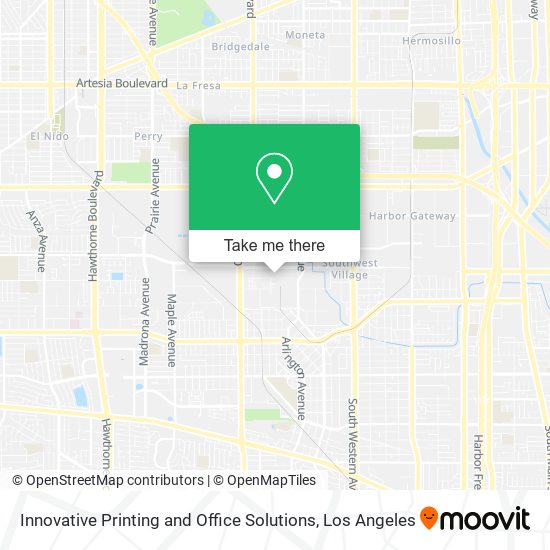 Innovative Printing and Office Solutions map