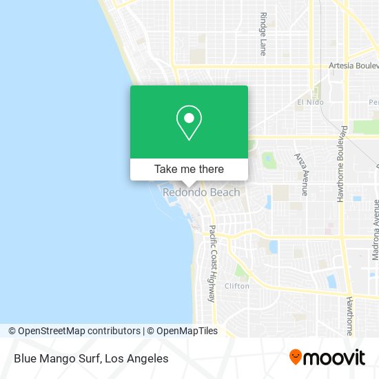 Mapa de Blue Mango Surf