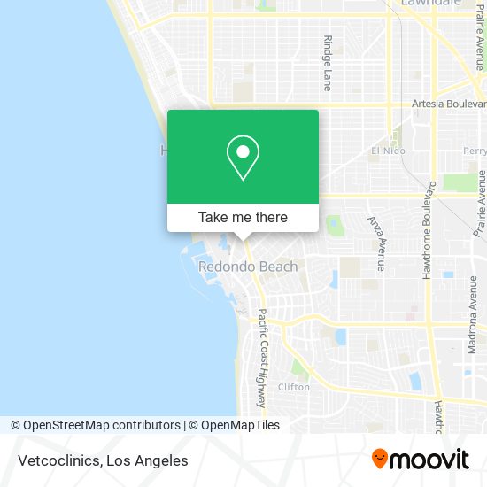 Vetcoclinics map