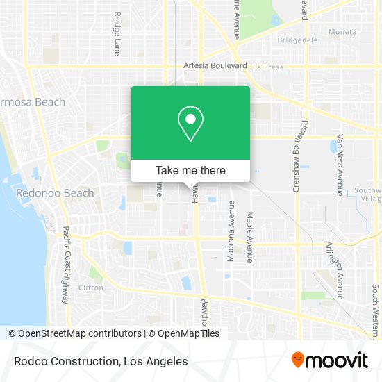 Rodco Construction map