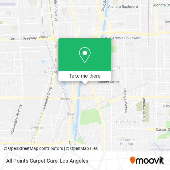 Mapa de All Points Carpet Care