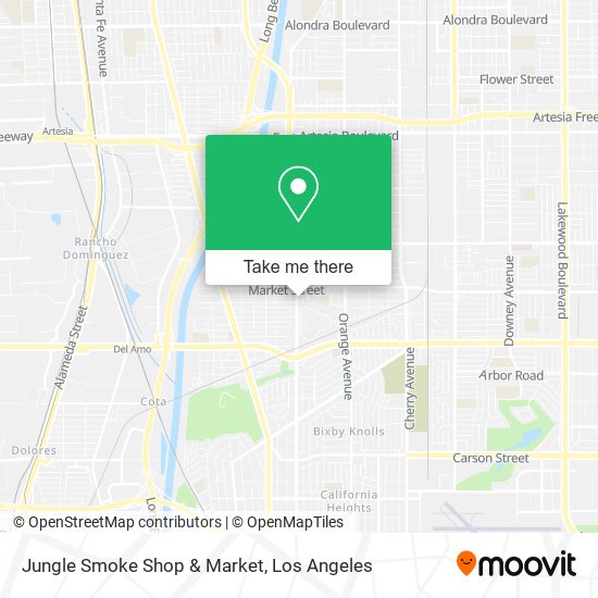 Mapa de Jungle Smoke Shop & Market