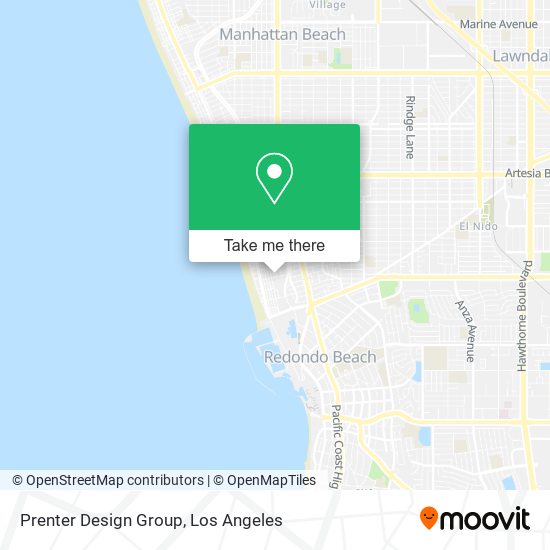 Prenter Design Group map