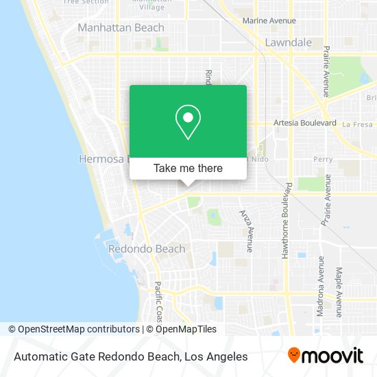 Mapa de Automatic Gate Redondo Beach