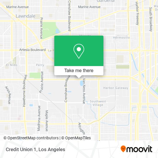 Credit Union 1 map