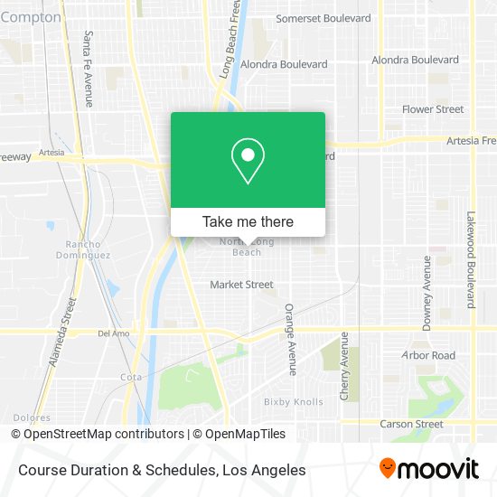 Course Duration & Schedules map