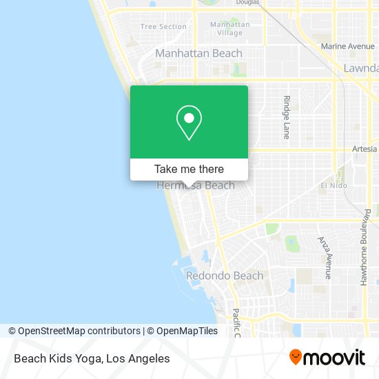 Mapa de Beach Kids Yoga