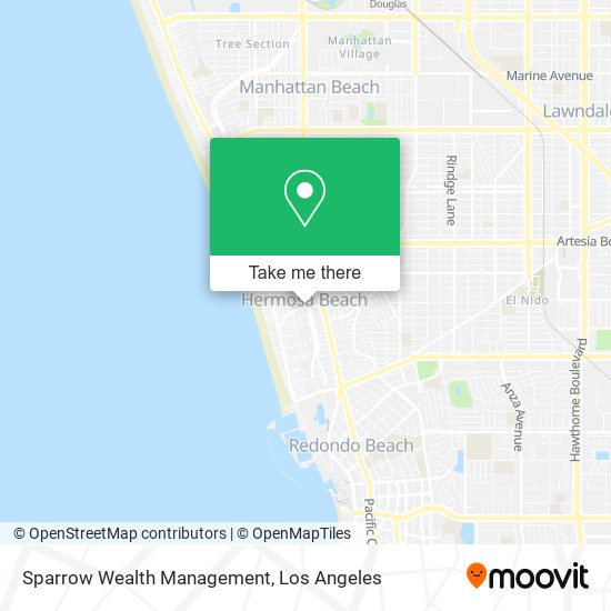 Mapa de Sparrow Wealth Management