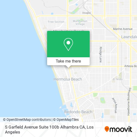 S Garfield Avenue Suite 100b Alhambra CA map