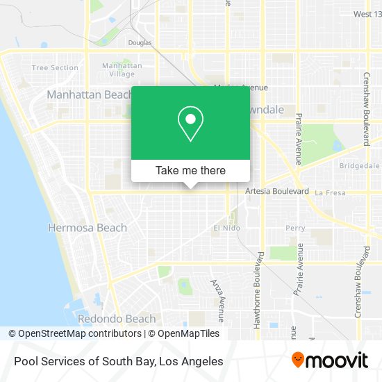 Mapa de Pool Services of South Bay