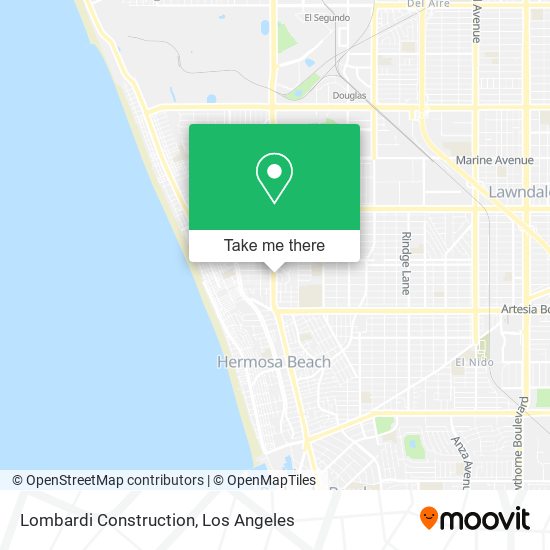 Lombardi Construction map