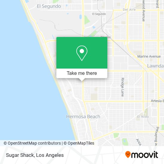 Mapa de Sugar Shack