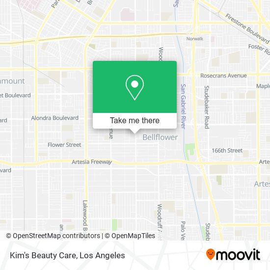 Kim's Beauty Care map