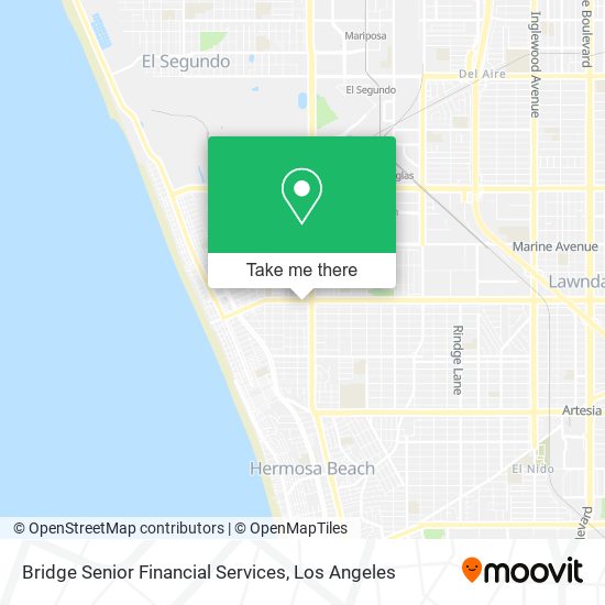 Bridge Senior Financial Services map