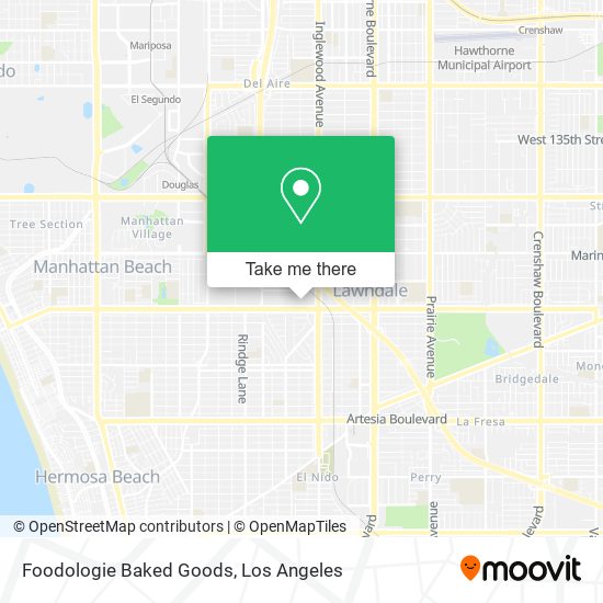 Foodologie Baked Goods map