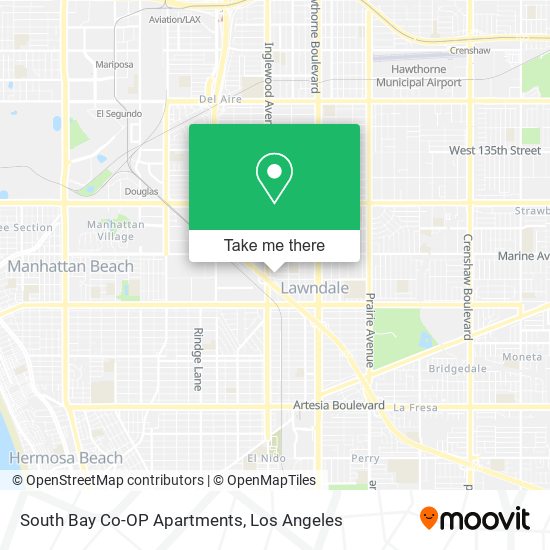 South Bay Co-OP Apartments map