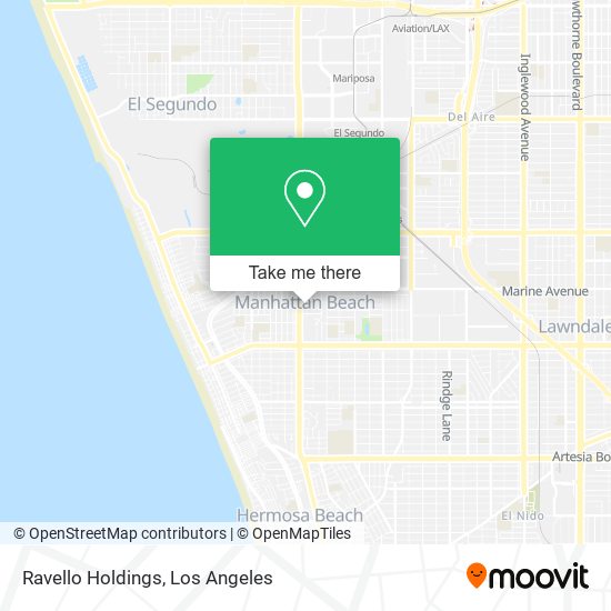 Mapa de Ravello Holdings