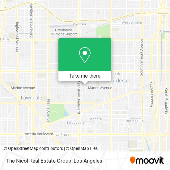 The Nicol Real Estate Group map