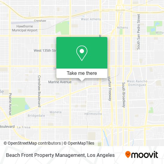 Beach Front Property Management map