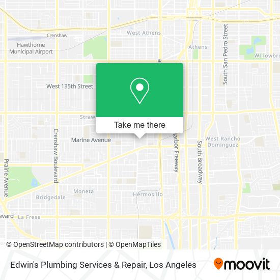 Mapa de Edwin's Plumbing Services & Repair