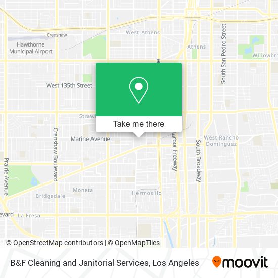 Mapa de B&F Cleaning and Janitorial Services