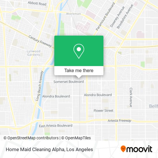 Mapa de Home Maid Cleaning Alpha