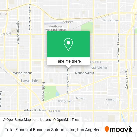 Total Financial Business Solutions Inc map