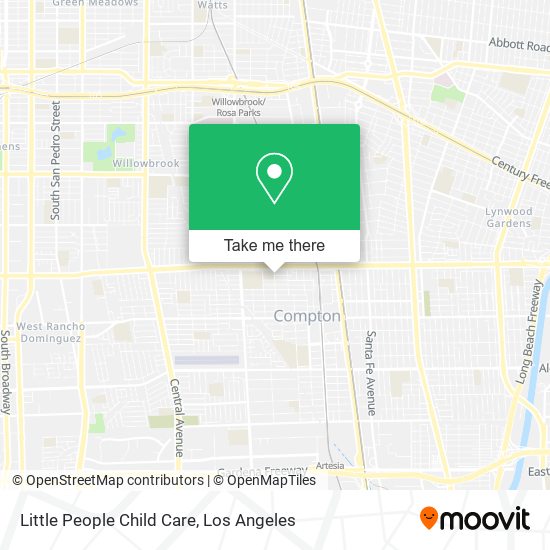 Little People Child Care map