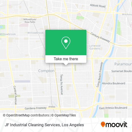 JF Industrial Cleaning Services map