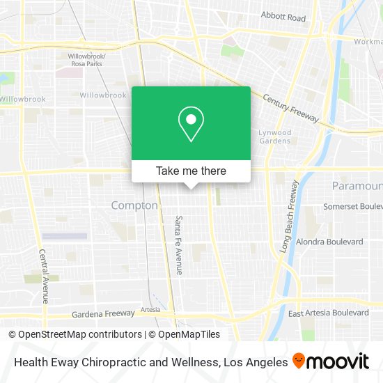 Mapa de Health Eway Chiropractic and Wellness