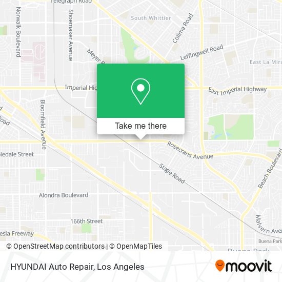 HYUNDAI Auto Repair map