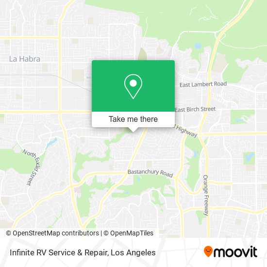 Infinite RV Service & Repair map