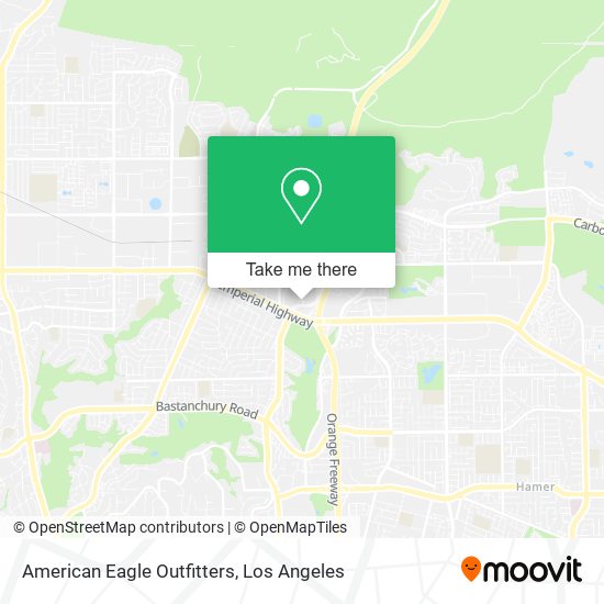 American Eagle Outfitters map